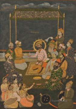Islamic Painting - shah abbas religious Islam